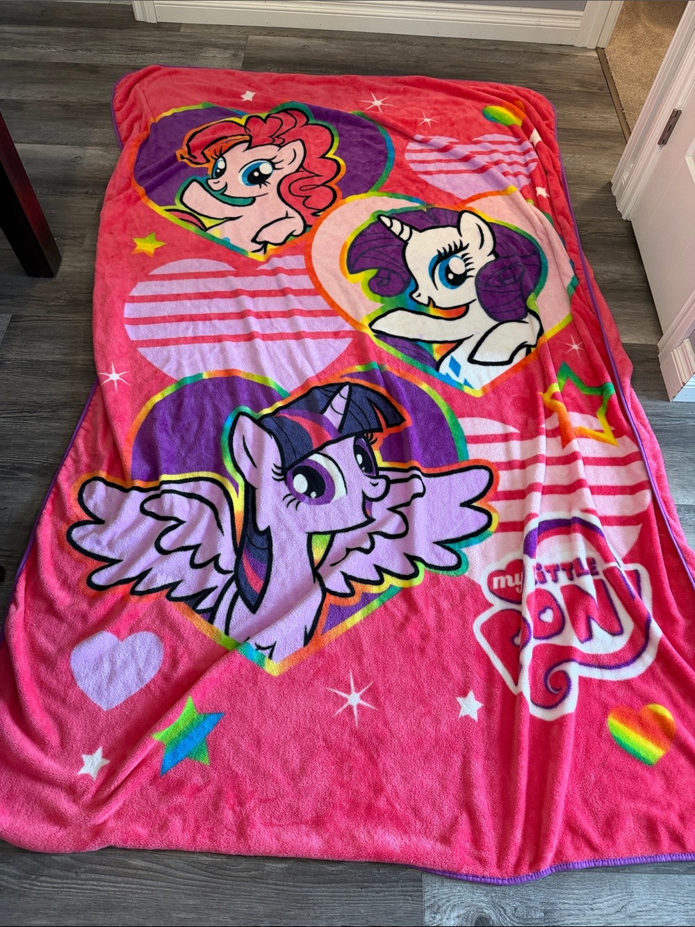 My Little Pony Pink Character Fleece‎ Blanket